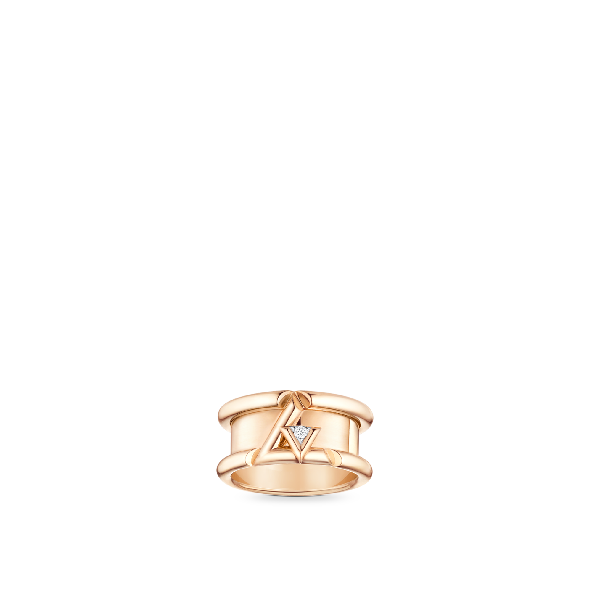 LV Volt One Ring, Roségold und Diamant  Schmuck Kategorien Alle Schmuckstücke | LOUIS VUITTON (Zoom)